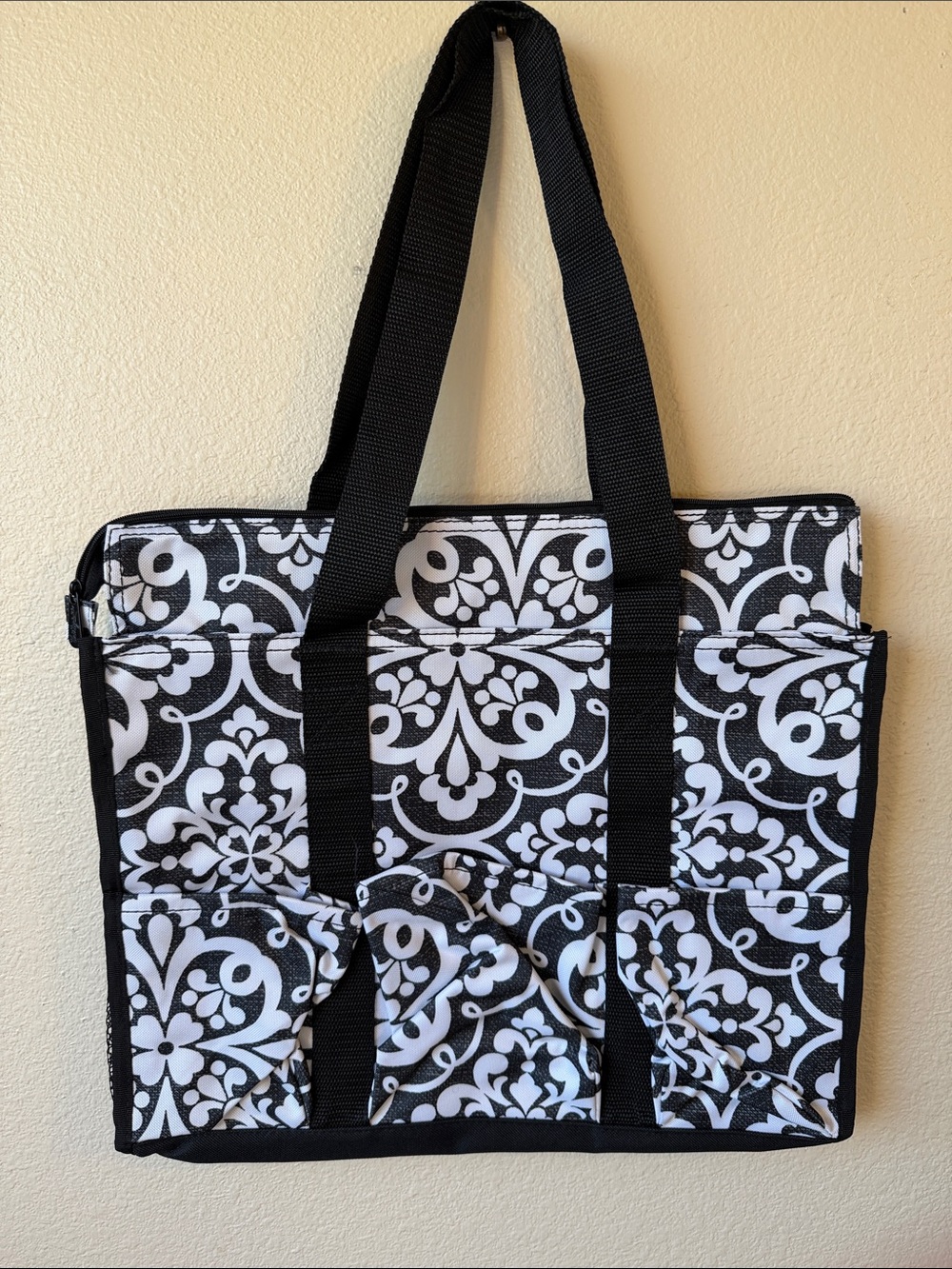 thirty-one Zip-Top Organizing Utility Tote - Medallion Medley